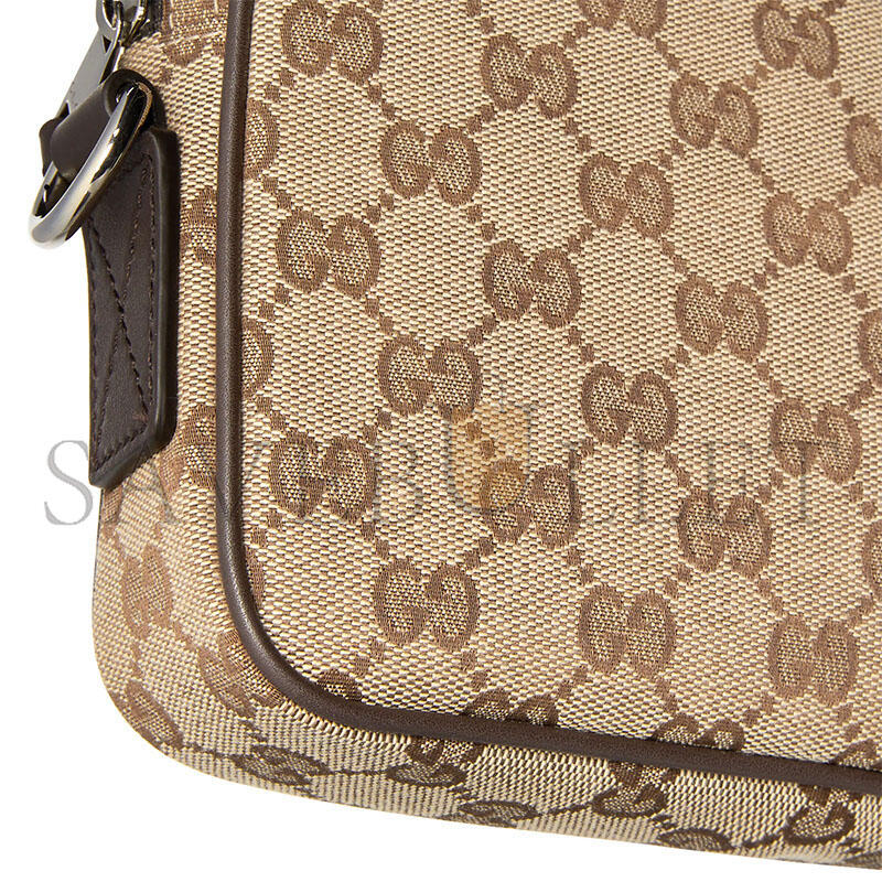 GUCCI GG CANVAS SMALL CROSSBODY BAG 834802 (23*15*5cm)